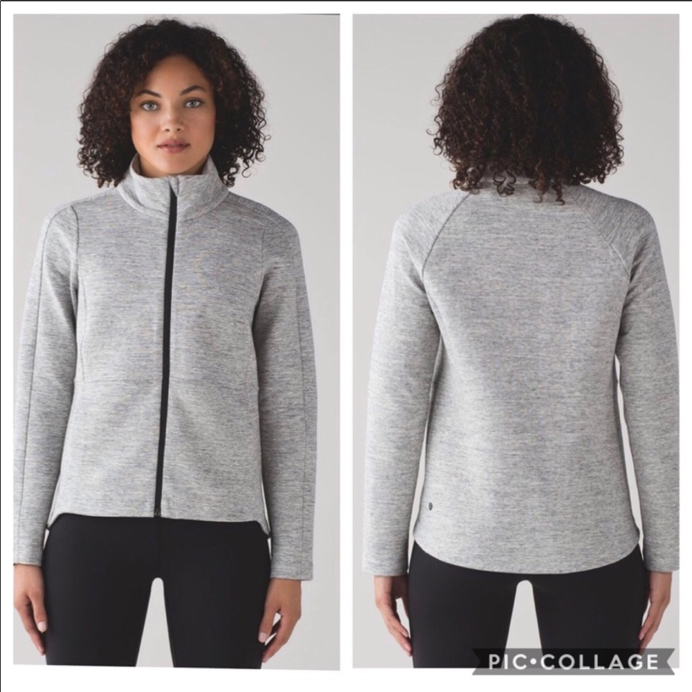 Lululemon Going Places Jacket Heather Space Dyed